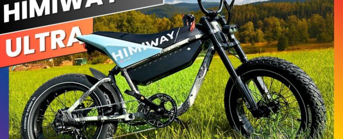 Himiway C5 Ultra E-Bike im Einsatz auf steilen Bergpfaden im Bayerischen Wald, zeigt seine beeindruckende Leistung und Vielseitigkeit bei der Erkundung des Silberbergs in Bodenmais.